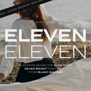 Eleven Eleven - Modern Sans Serif
