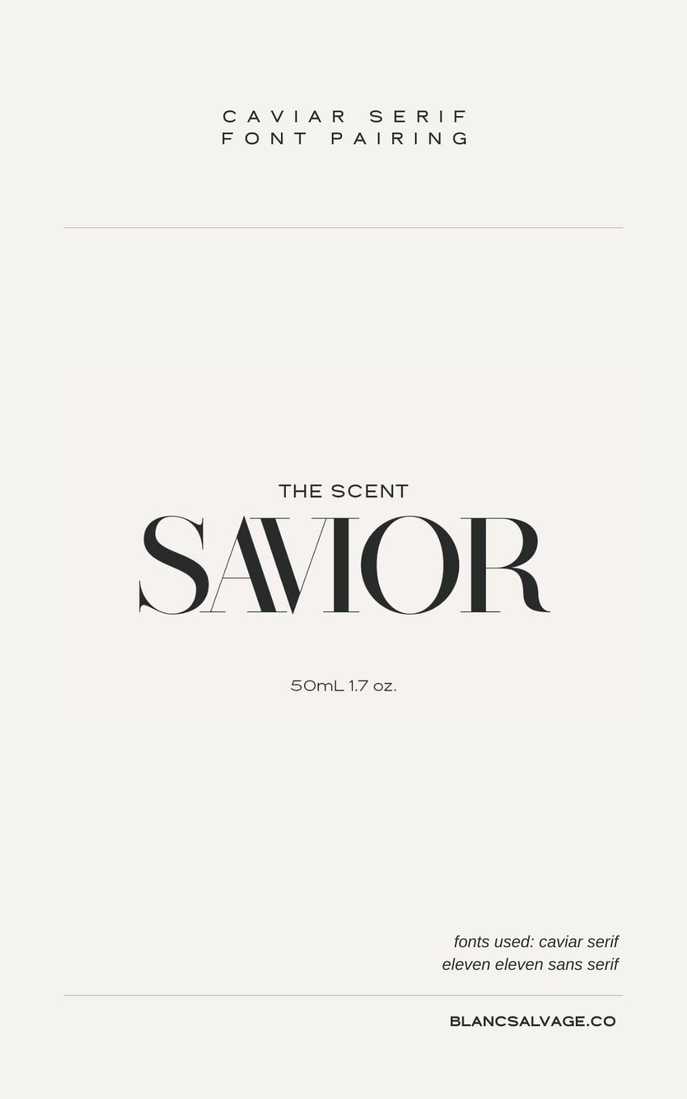 Font Pairings Spotlight in the House of Blanc Mockup Collection — Blanc ...